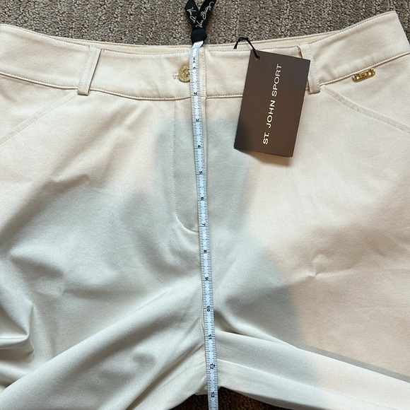 NWT. St John Sport by Marie Gray pants. Khaki. - Picture 5 of 6